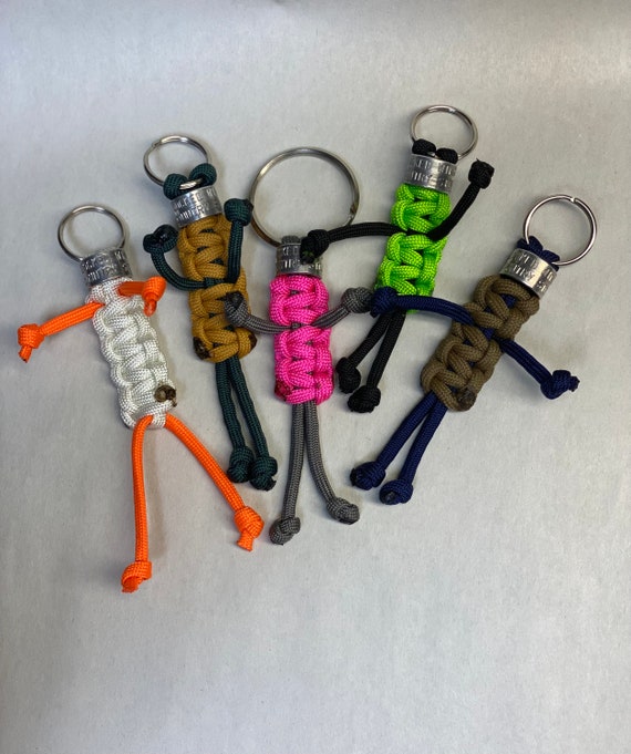 Paracord Buddy / key chains / friends / driving buddy / never alone