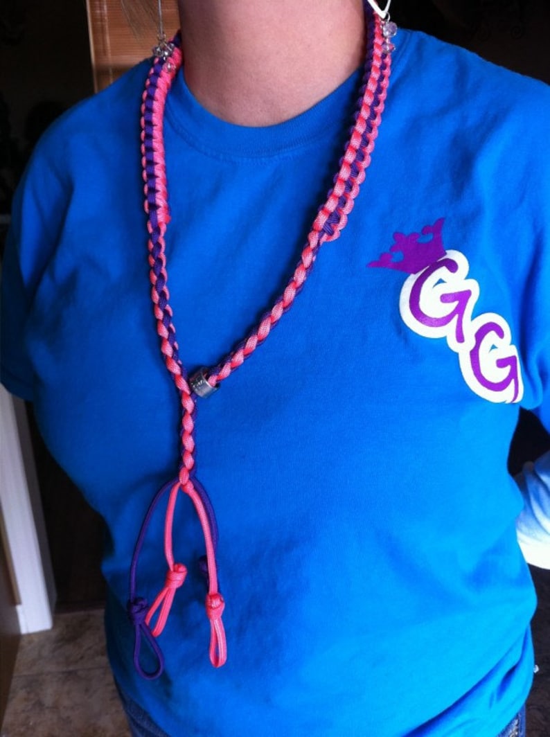 Deluxe Paracord Duck Call Lanyard Etsy