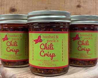 Chili Crisp Trio- Small Batch Handmade