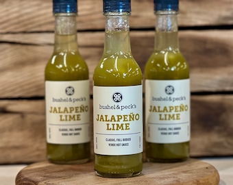 Small Batch Handmade Jalapeno Hot Sauce - Three Bottles