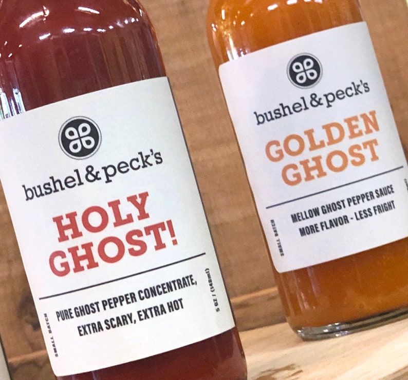 Ghost Pepper Hot Sauce the Ghost Pepper Trinity Holy Ghost - Etsy