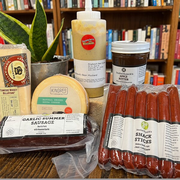 Wisconsin Sausage and Cheese Gift Box - Farm to Table, Artisan Made Quality Meats