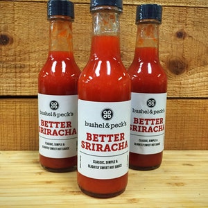 B&P's Small Batch Handmade BETTER Sriracha Hot Sauce