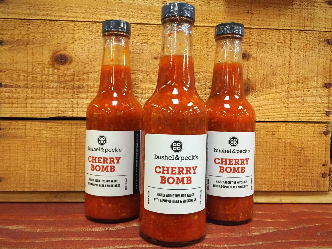 Now in Big Bottles 10 Ounce Cherry Bomb Hot Sauce Trio Our Best Seller