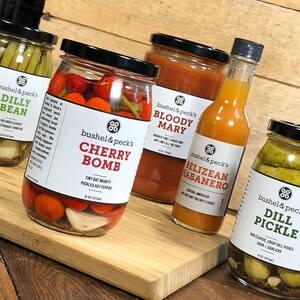 B&P's Bloody Mary Kit: Perfect Gift Box of Small Batch Mix, Pickles and Hot Sauce image 2