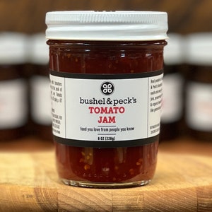 Small Batch Handmade Tomato Jam - Three Jars