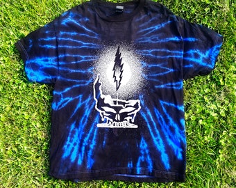 Inspiration - Grateful Dead shirt - Black dyed vintage shirt - Limited Edition - 2023