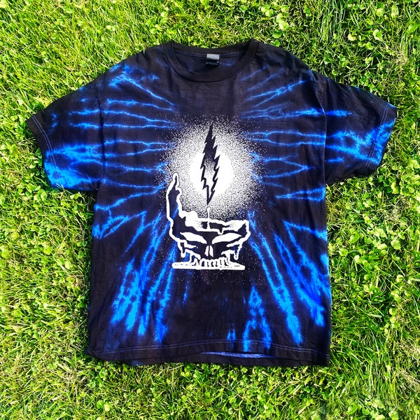 Inspiration - Grateful Dead shirt - Black dyed vintage shirt - Limited Edition - 2023