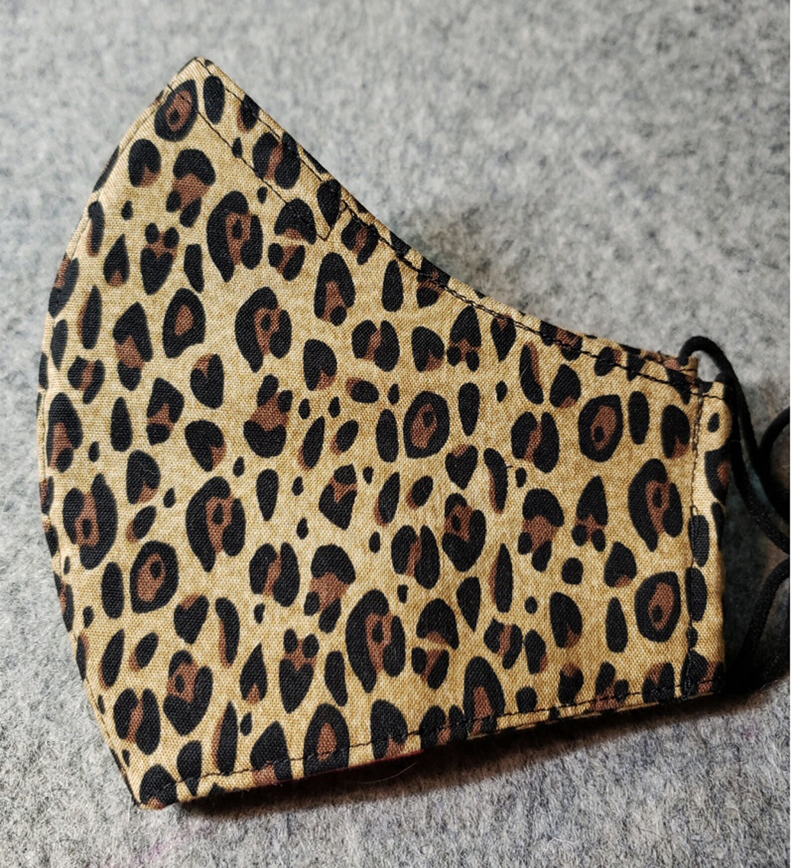 Download Animal Print 3-Layer Fitted Face Mask Washable & Reuseable ...