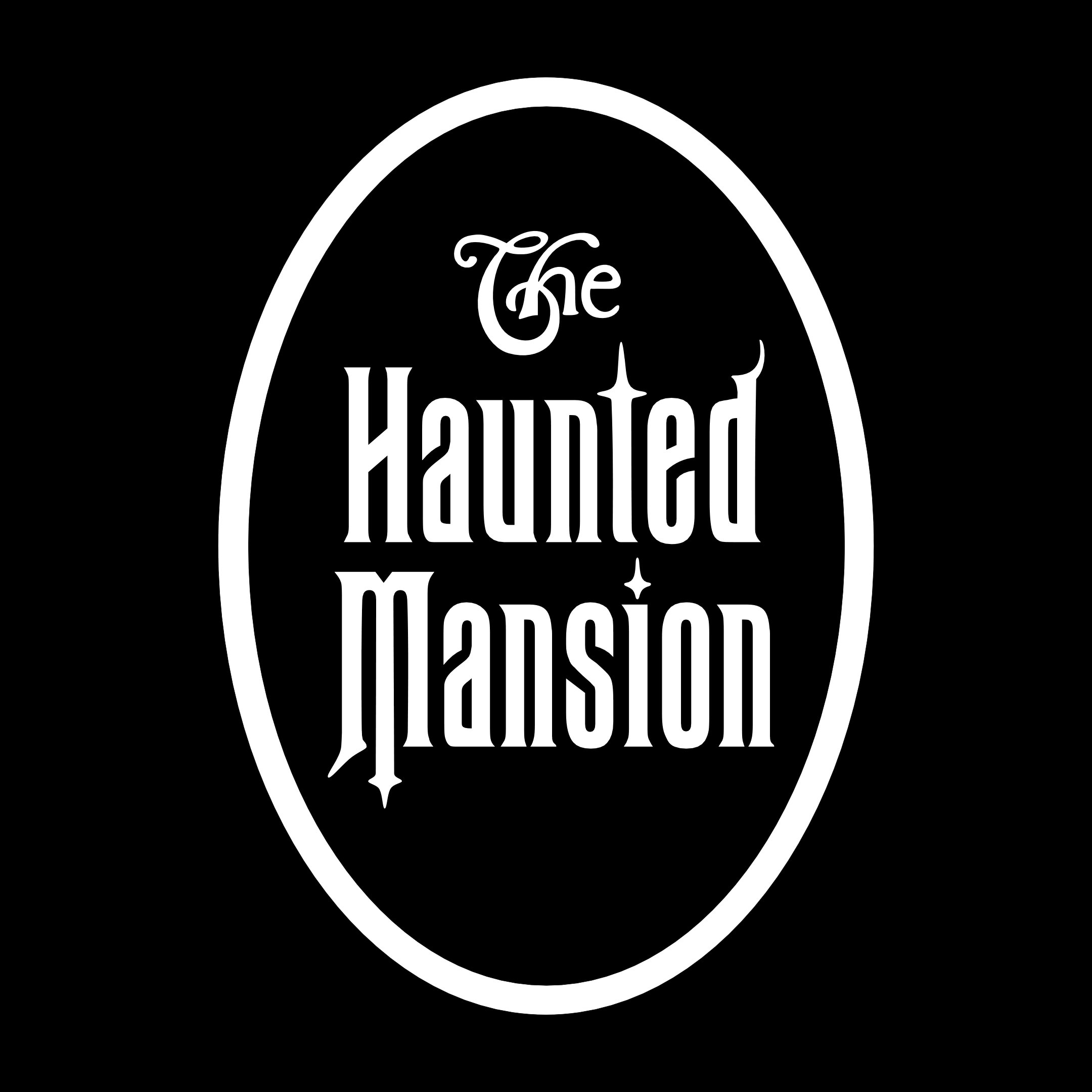 Disney Haunted Mansion Logo Sticker | Etsy