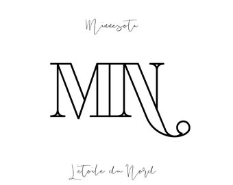 Minnesota Motto Etsy