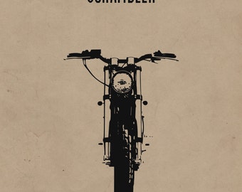 Impression de Scrambler moto