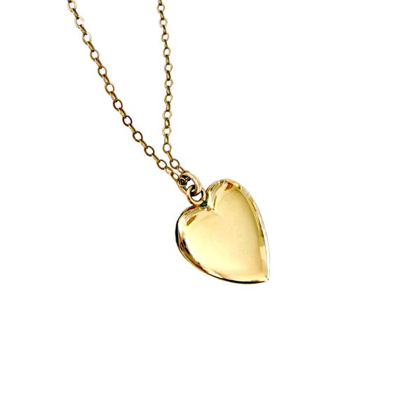 Bates & Bacon Art Deco Heart Locket Necklace View 4