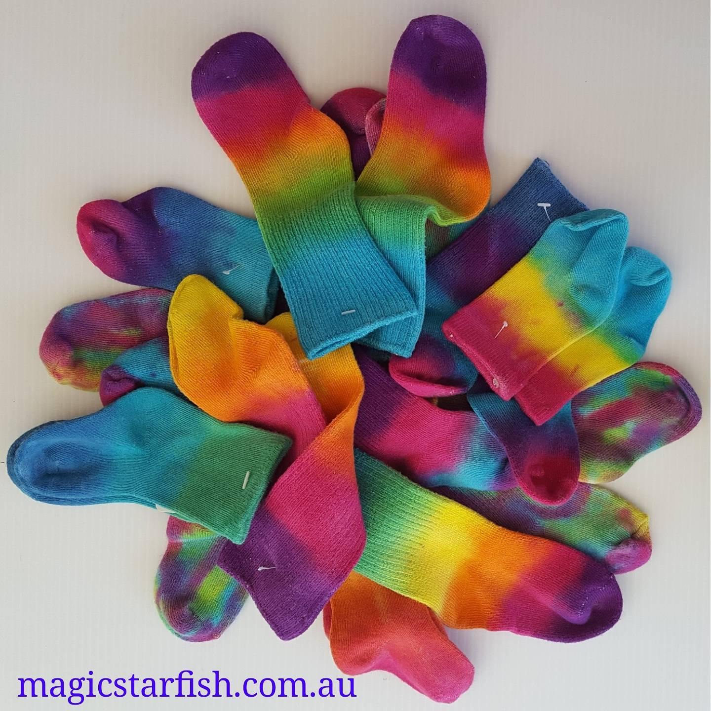 Vivid Tie Dye Kit 10 Rainbow Colours Etsy Australia
