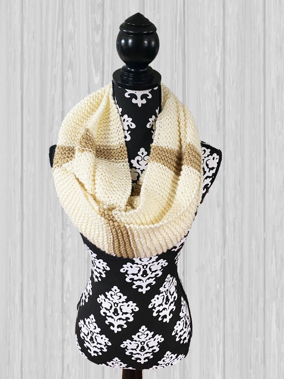 Cream hotsell infinity scarf