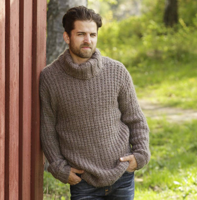 Knitted Sweater for Men Mens Knitted 