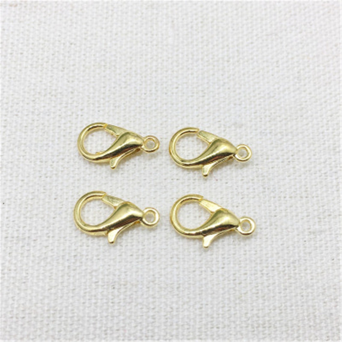 50 Lobster Clasps 6x12mm Lobster claw charm pendant Etsy