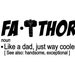 Father's Day! | FA-THOR Superhero SVG File!