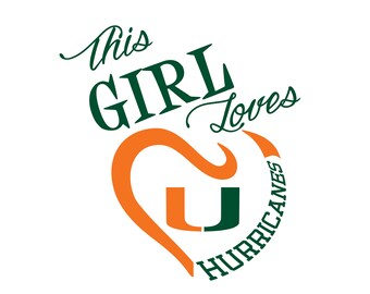 Download Miami hurricanes svg | Etsy