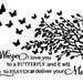 Whisper I Love You to a Butterfly SVG File!