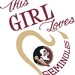 This Girl Loves FSU Seminoles SVG File!