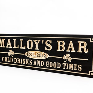 Custom Bar Sign - Bar Cart Decor - Cocktail Bar Sign (CWD-764)