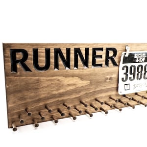 Medal Display - Running Medal Holder - Marathon - Ribbon Display  (CWD-684)