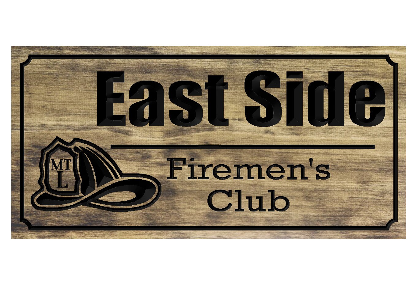 Firefighter Sign-fire Station Sign-fire Department Sign-custom Sign ...