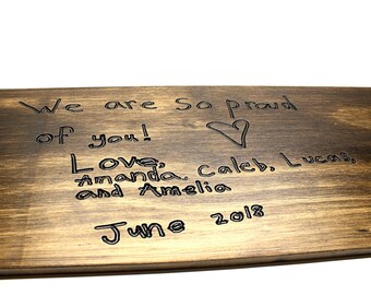 Add-on a personal HANDWRITTEN note to your sign -(CWD-400)
