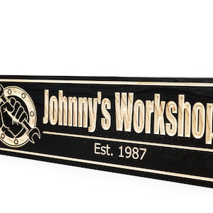 Garage Sign - Man Cave Sign - Custom Wood Sign (CWD-765)