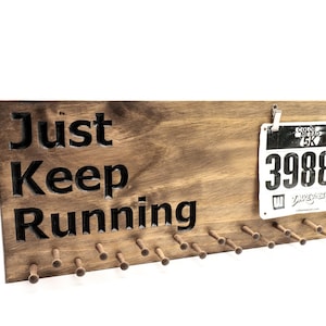 Medal Display - Running Medal Holder - Marathon - Ribbon Display (CWD-680)