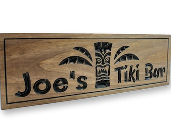 Tiki Bar Sign - Oasis Sign - Bar Sign (CWD-516)