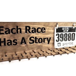 Medal Display - Running Medal Holder - Marathon - Ribbon Display (CWD-683)