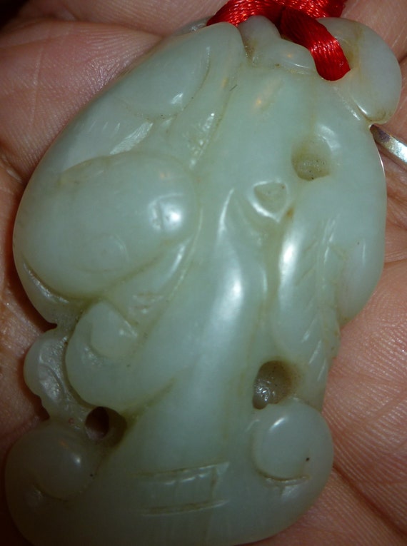 old jade pendant - image 1