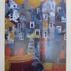 Busy Harbour, limited edition print