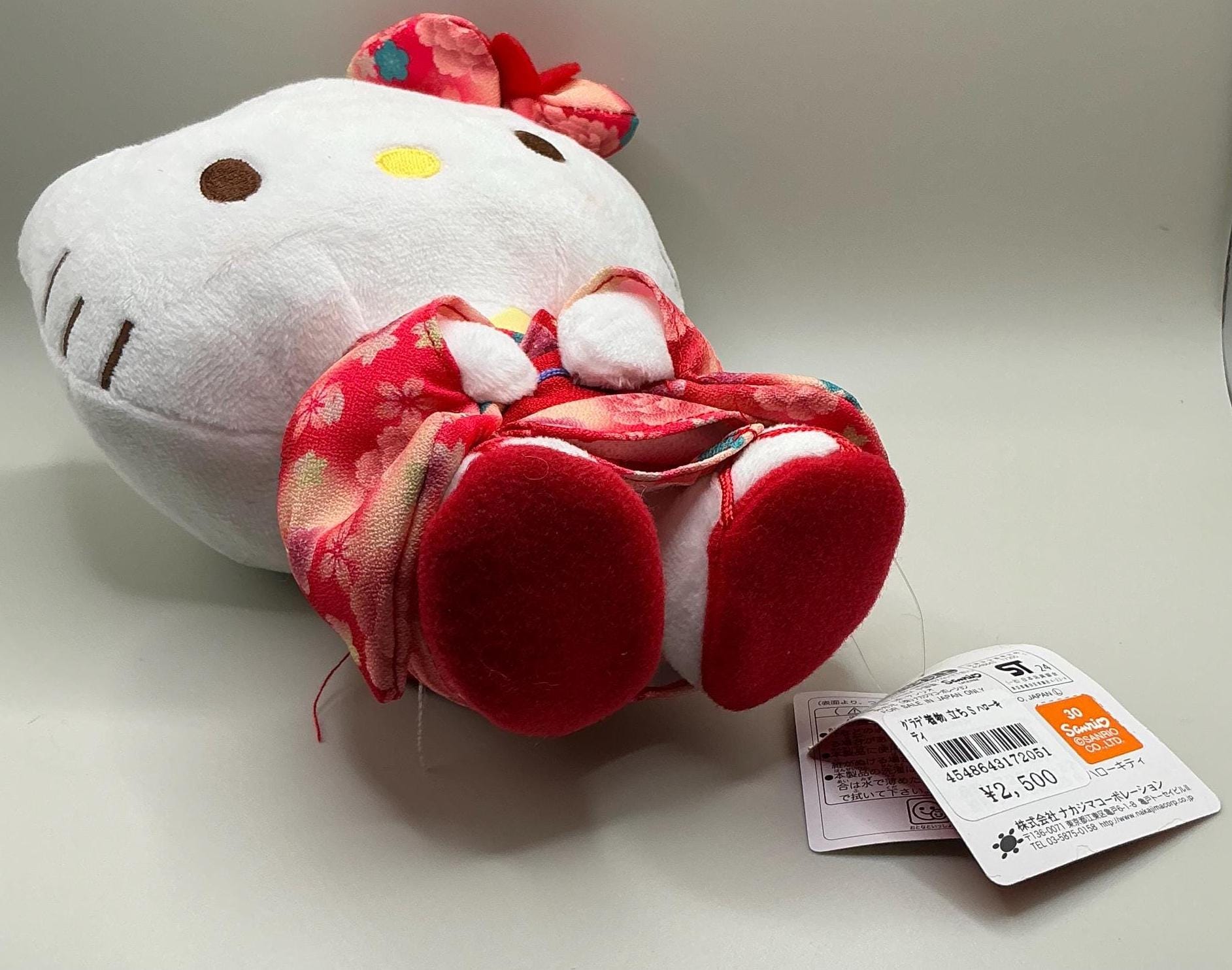 ヴィンテージ ハローキティ ぬいぐるみ 着物 新品未使用 サンリオ 日本