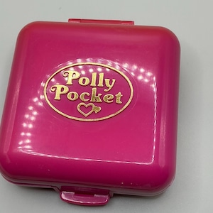 Rare Vintage Bluebird Polly Pocket 1989 World Fun Fair Amusement Park Compact
