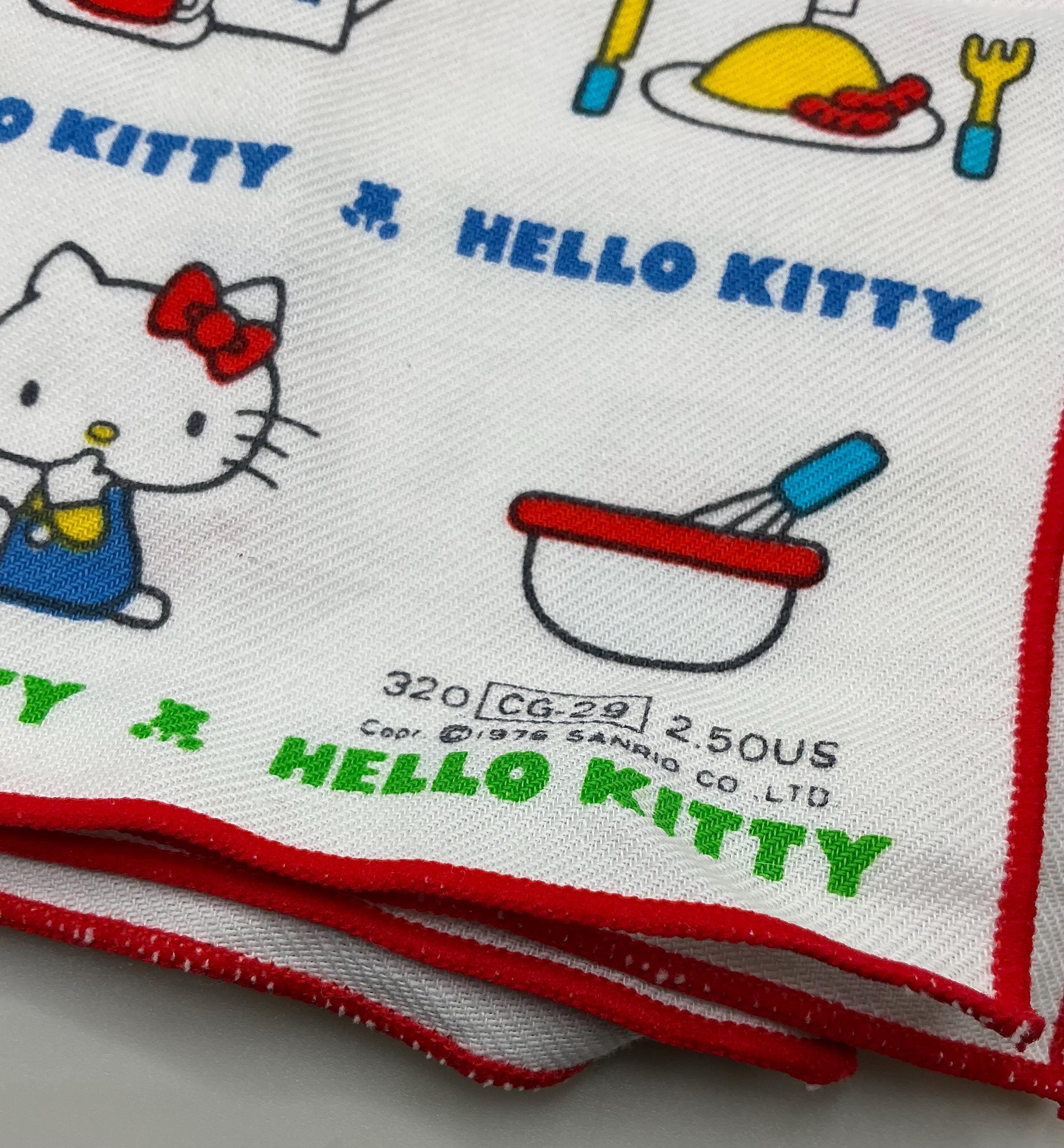 希少なヴィンテージサンリオ 1976年 ハローキティ フードプリント