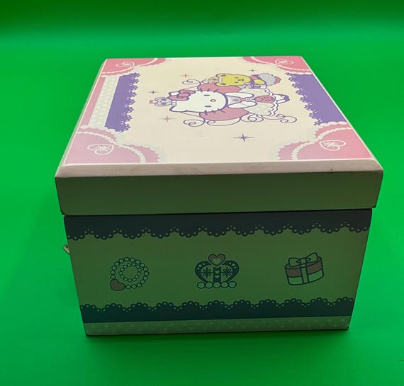 動作しない、希少なヴィンテージ サンリオ 2005 ハローキティ 木製