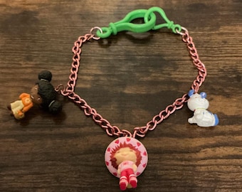 Rare Vintage 2003 Fun 4 All Strawberry Shortcake Charm Dangler Plastic Gift Set