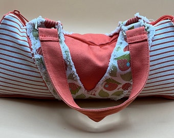 A Very Cool Rare Snail Print Vintage 2005 Paul Frank Large Handbag