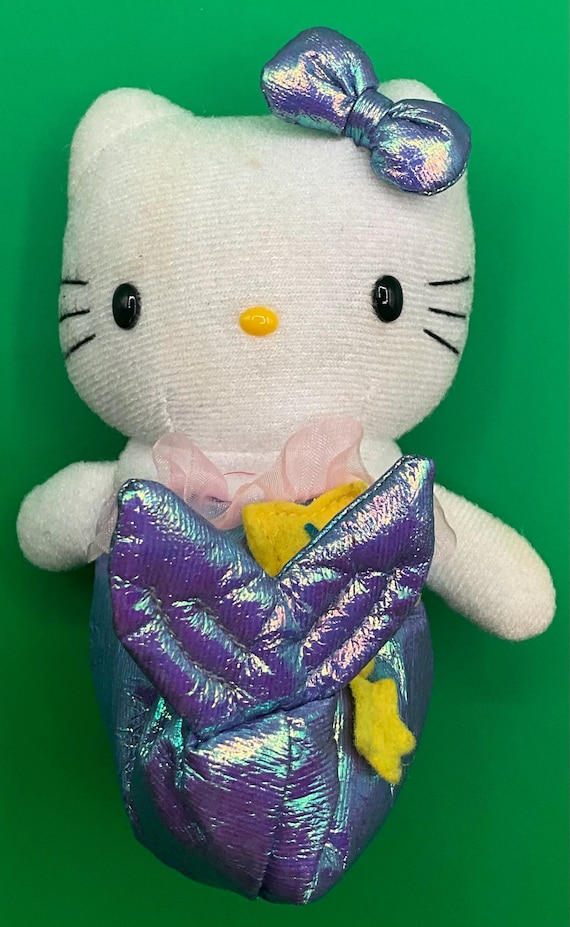 ハローキティ ぬいぐるみ マグネット マーメイド 青ズボン