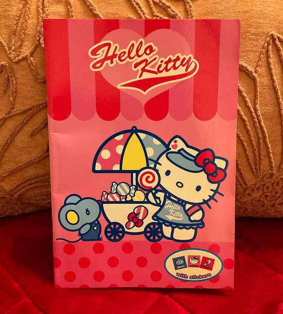 レア♡サンリオ♡キティ 海外限定 キャンディガール メモ 2004年 A Vintage Sanrio 2004 Hello Kitty Candy Girl Notebook - Etsy
