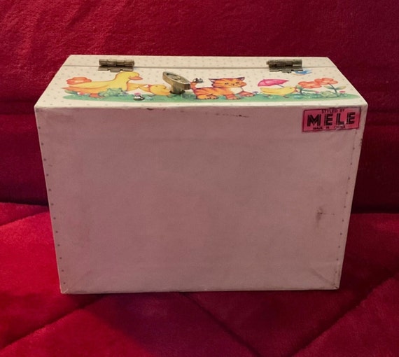 A Very Rare Mele Vintage Working Music Jewelry Box - image 2