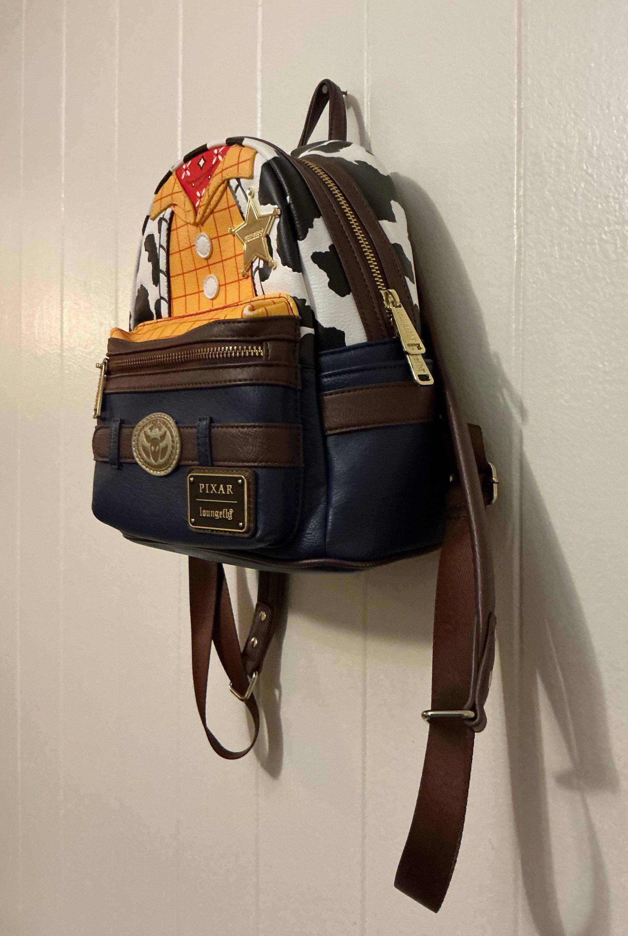 PIXAR Loungefly Toy Story Sheriff Woody Mini Backpack Toy Story Sheriff Woody Loungefly Disney Pixar Mini Backpack  main image 2