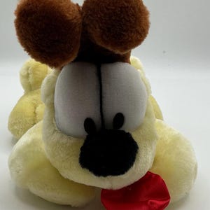 A Rare PAWS NWT Garfield Odie Vintage Plush Toy Stuffed Animal Dog Puppy Toy