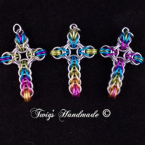 Chainmaille Celtic Cross Tutorial