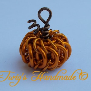 Chainmaille Pumpkin Tutorial