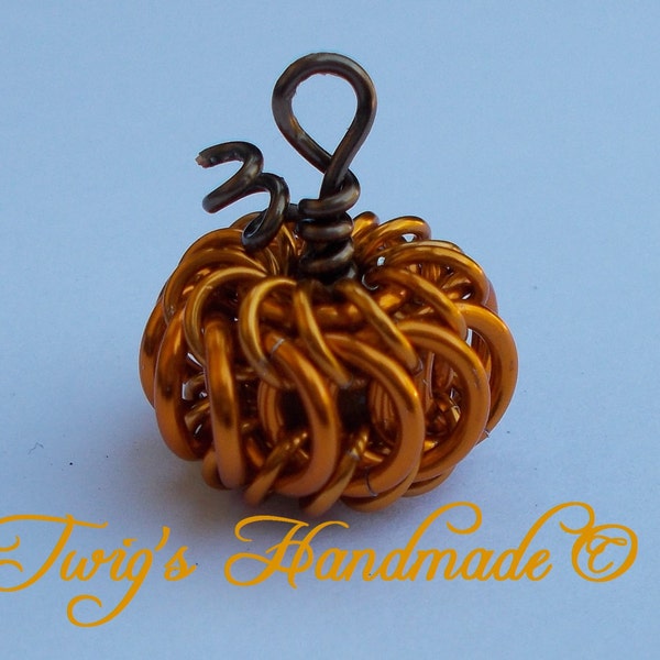 Chainmaille Pumpkin Tutorial