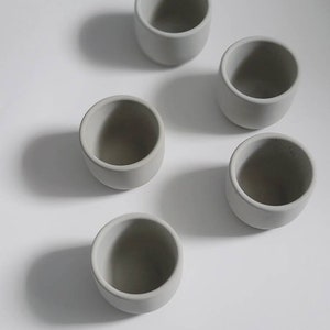 Concrete Containers, Vessels, Candle Making, Planters